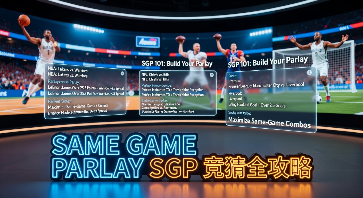 same game parlay SGP：玩法、风险与投注技巧