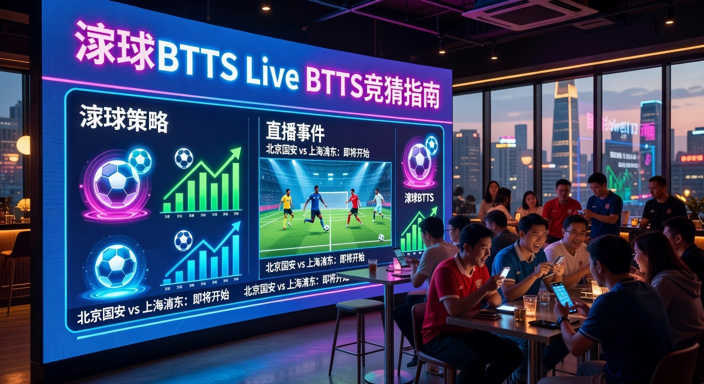 滚球BTTS live BTTS实战指南：滚球判断双方进球
