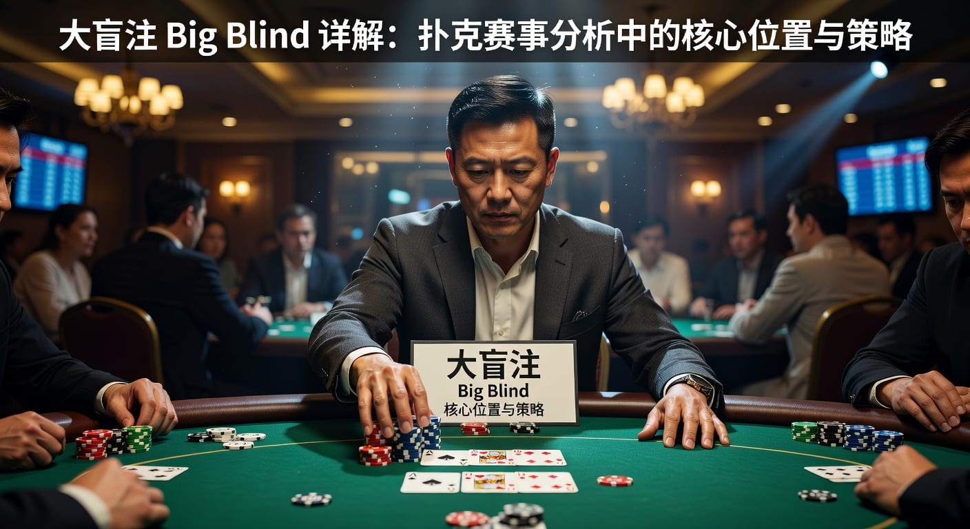 大盲注 big blind：下注规则、位置与实战解读