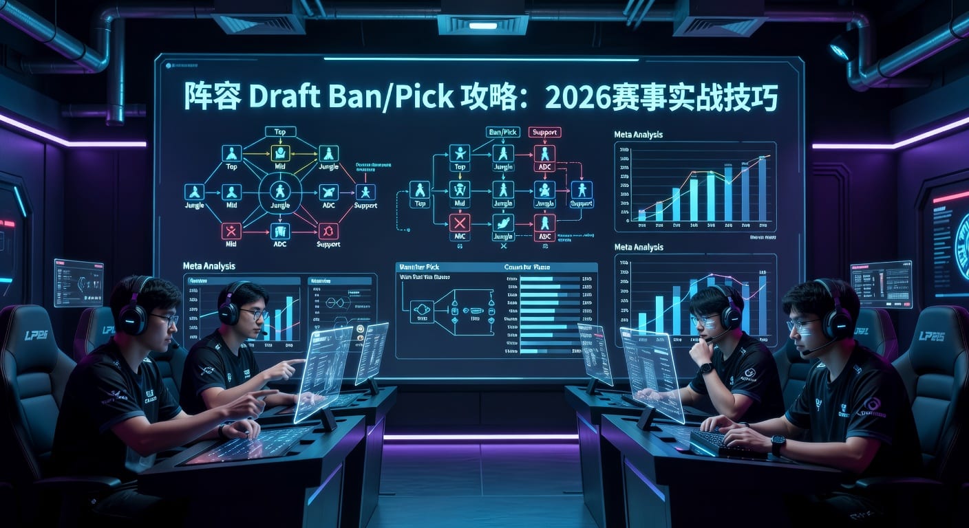 阵容 Draft Ban/Pick 实战拆解与读法