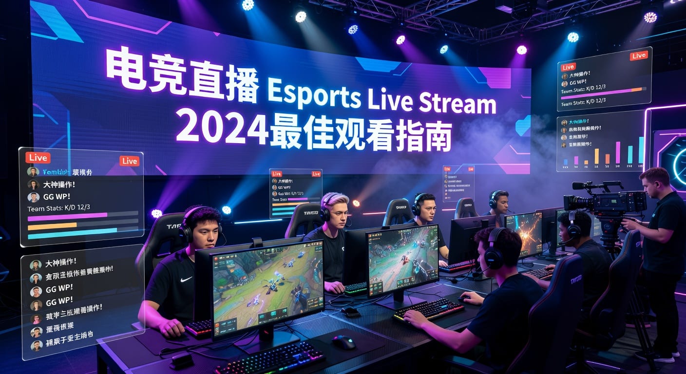 电竞直播 Esports Live Stream：观看、数据与实战判断