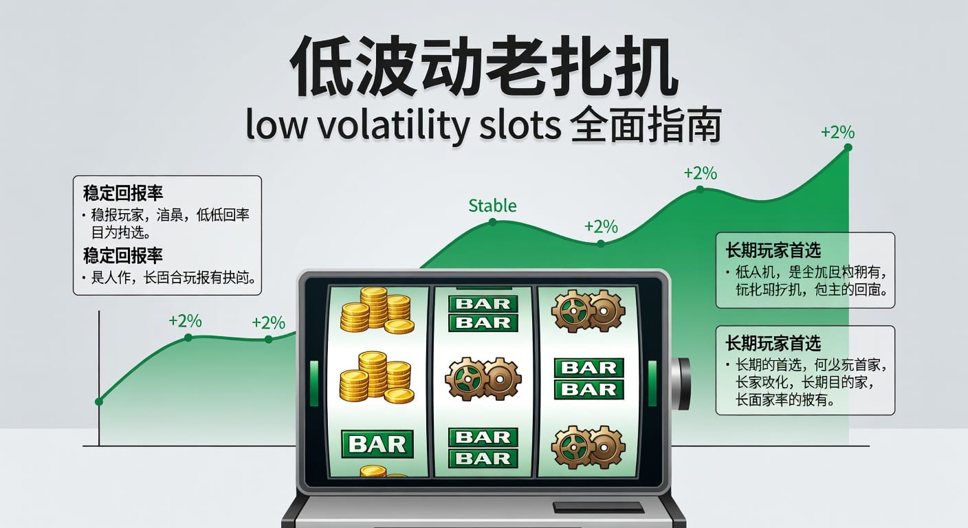 低波动老虎机 low volatility slots：玩法、节奏与选择指南